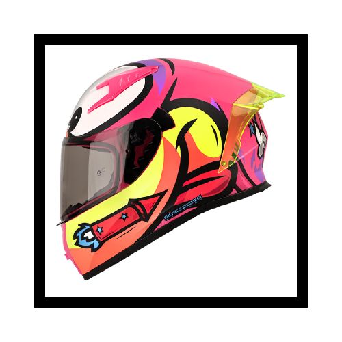 Casco para moto SHAFT INTEGRAL 526 SP TNT FC.N.M AM.N VISOR SM