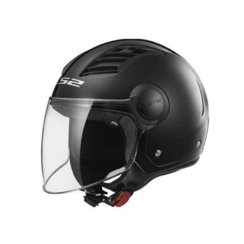 CASCO LS2 ABIERTO AIRFLOW SOLID MATT BLACK OF562  