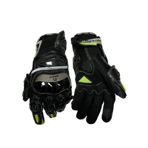 GUANTES MASONTEX M10 BLACK FLUO GREEN  