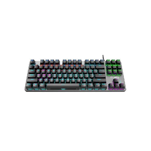 Teclado Gamer Alltec ALGK8404 P8885 | Iluminación RGB Color Negro - CRECOS