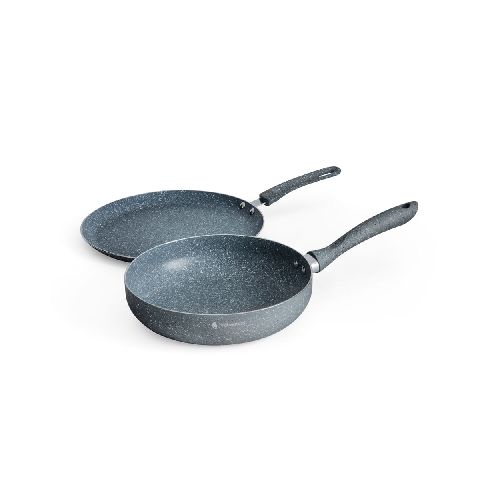 Set Warenhaus Sartén Panketero P8769 | 2 Piezas Gris M29023-W  