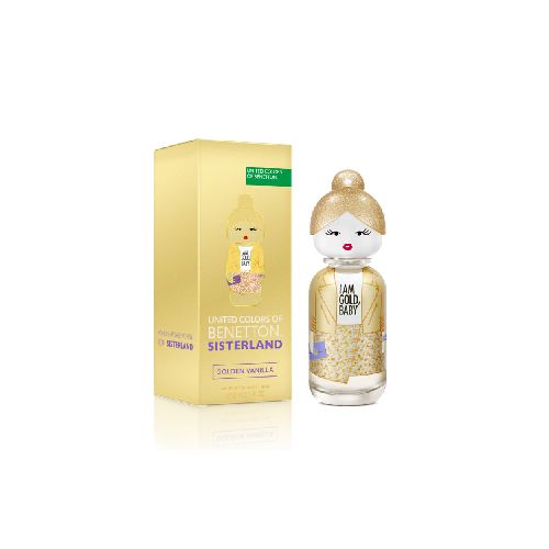 Perfume Para Dama Benetton Sisterland Golden Vanilla EDP P8766 | 80 ml - CRECOS