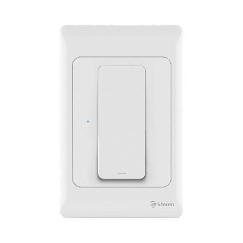 Interruptor Wifi Steren SHOME-115 P86396 | Compatible con Android y iPhone Color Blanco  