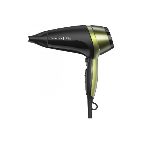 Secador de Cabello Remington BD-D13A P8898 | Cerámica y Microacondicionadores de Aguacate y Macadamia Color Negro  