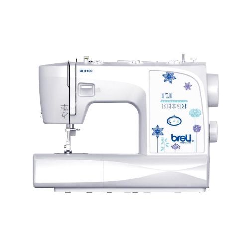 Máquina de Coser Profesional Breli P8790 | 11 Puntadas Costura Recta y Zigzag Color Blanca - CRECOS