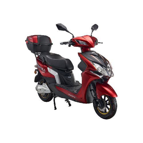 Scooter Eléctrico Tundra Elektra | 56 km 1200 Watts Color Rojo - CRECOS