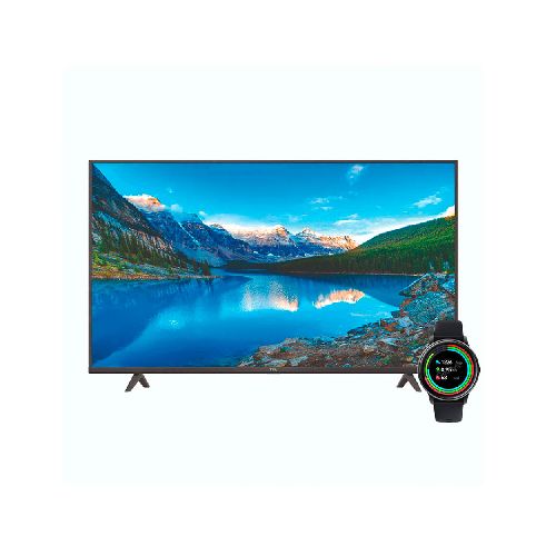 TV LED Smart TCL 43P615 P8776 | 43" UHD Android TV Color Negro Incluye Smartwatch Xiaomi  