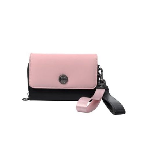 Billetera Totto F Style Can P8817 | Color Rosadoc Con Negro - CRECOS