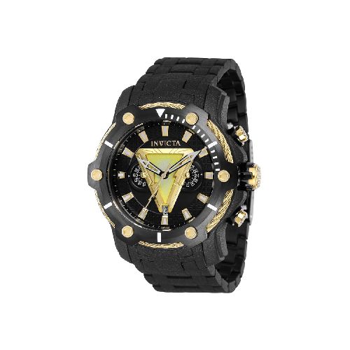 Reloj para Caballero Invicta DC Comics Black Adam 37885 P8880 | Resistencia al Agua Color Negro  