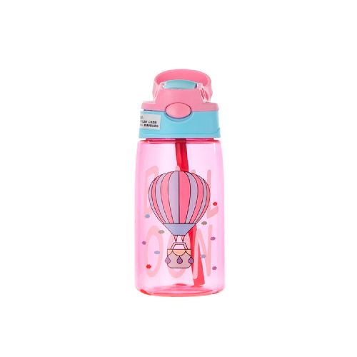 Termo Plástico Úpale Globo Rosa 500ml - Crecos - CRECOS