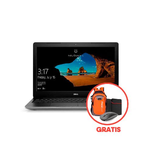 Laptop Dell Inspiron 3593 P8920 | 15.6" 8GB RAM 256GB Disco Duro Intel Core i5-1035G1 Color Gris DELLINSP3593-W  