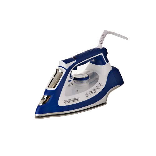 Plancha de Ropa Black & Decker P8786 | 1500 watts Suela Ceramic Glide Color Azul  