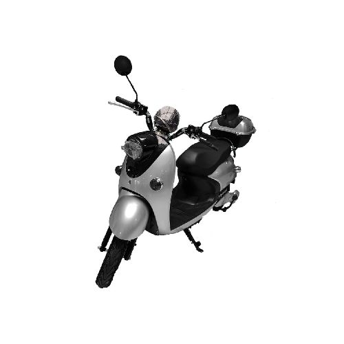 Scooter Eléctrica Ecomove EXG P8843 | 55 Km 2000 Watts 3 Velocidades Color Plata  