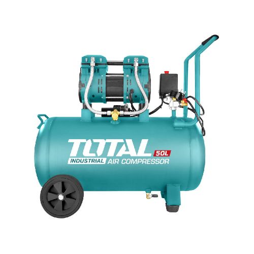 Compresor de Aire Industrial Total P8930 | 1.6HP 50 Litros 116 PSI Color Verde  