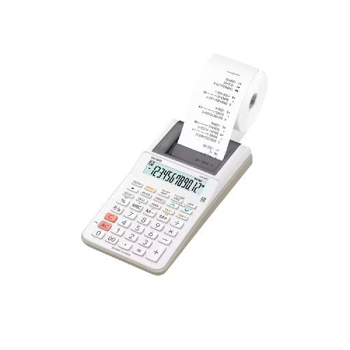 Calculadora con Impresora Casio P8790 | 12 Dígitos 150 Pasos Blanco HR-8RC-WE-W  