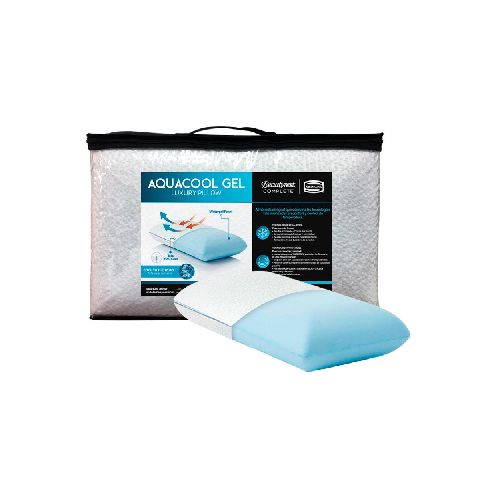 Almohada Simmons Aquacool Gel Memory Foam P8894 | 72 x 42 cm Color Celeste  