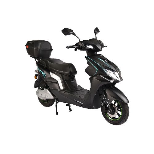 Scooter Eléctrico Tundra Elektra | 56 km 1200 Watts Color Negro - CRECOS