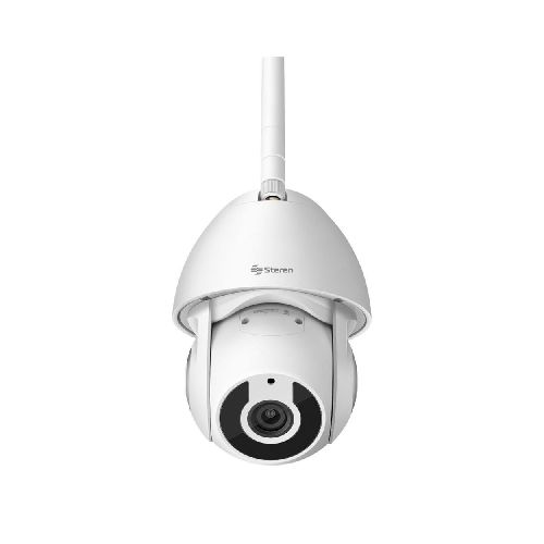 Cámara de Seguridad Steren CCTV-235 P86396 | 4MP Para Exterior Con Monitoreo Color Blanco - CRECOS