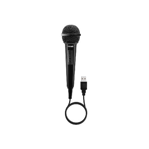 Micrófono Maxell USBM-MIC P8917 | Diseño Practico y Liviano Color Negro - CRECOS