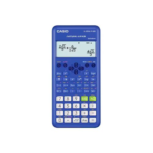 Calculadora Científica Casio FX-82LAPLU-BU P8790 | Función Solve Color Azul  