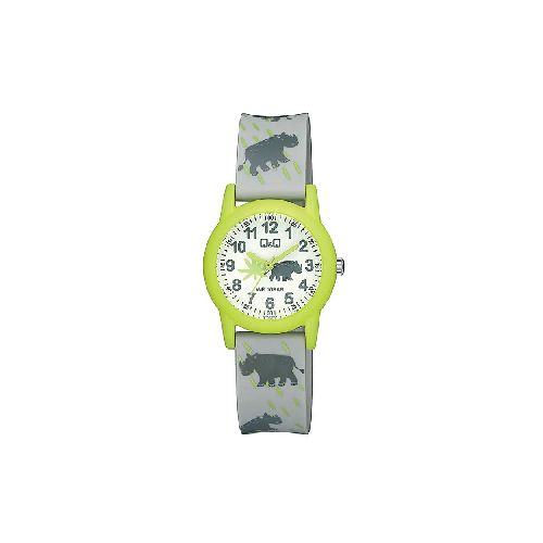 Reloj Infantil Q&Q V22A-017VY P8880 | 30.5 mm Resistente al Agua Color Verde - CRECOS