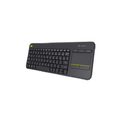 Teclado Logitech K400 Plus P8760 |  Wireless Touchpad Color Negro  