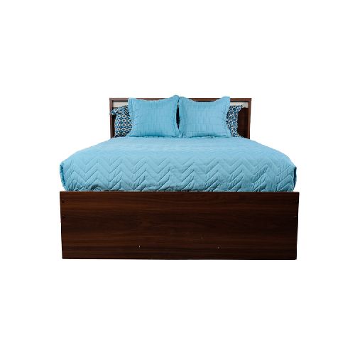 Cama  Lucy Full P8928 | 2 Plazas Color Jacaranda - CRECOS