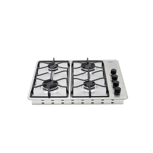 Encimera A Gas Haceb HA-TOFU INOX 60-51 GP ECU P8898 | 4 Quemadores Color Inox  