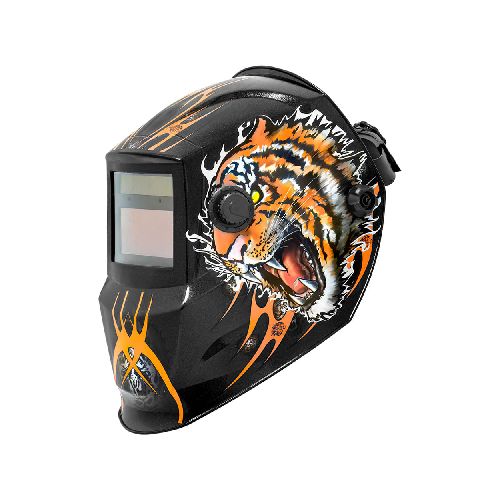 Máscara de Soldar Eagle P8771 | Diseño Tigre Color Negro - CRECOS