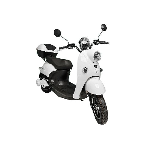 Scooter Eléctrica Ecomove EXG P8843 | 55 Km 2000 Watts 3 Velocidades Color Blanco  