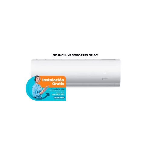 Aire Acondicionado Split Inverter Mabe P8746  | 24000 BTU Color Blanco - CRECOS