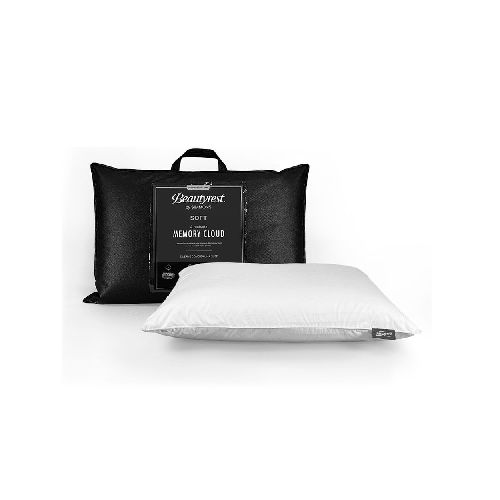 Almohada Simmons Memory Cloud Memory Foam P8894 | 72 x 42 cm Color Blanco  