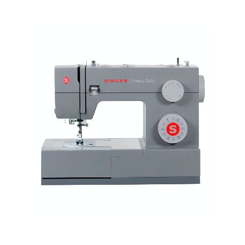 Máquina de Coser Singer Heavy Duty P8755 | 32 Puntadas Color Gris con Metal - CRECOS