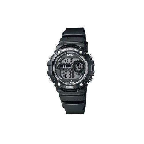 Reloj para Caballero Q&Q M154J002Y P8880 | 40 mm Resistente al Agua Color Negro  