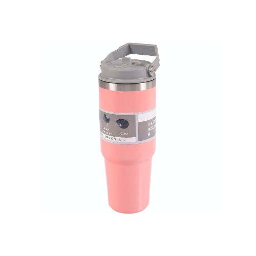 Termo Home Life P8755 | Color Rosado con Niquel  