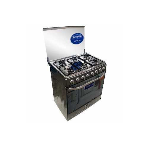 Cocina a Gas Continental Nevada P8885 | 30" 6 Quemadores Acero Inoxidable Color Plata  