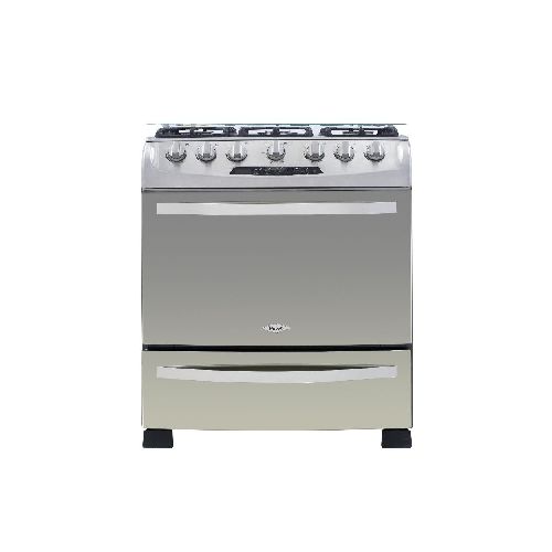 Cocina A Gas Haceb HA-OREGANO 76 ULTRA INOX P8898 | 6 Quemadores Color Inox  