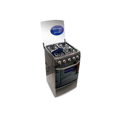 Cocina a Gas Continental Virginia P8885 | 21" 4 Quemadores Color Plata  