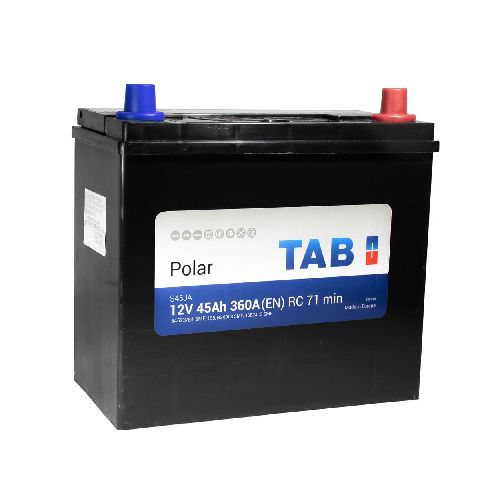 Batería Para Auto TAB  P8852 | Ns60 12V 45Ah F(- +) Polar S45Ja Cca 360  