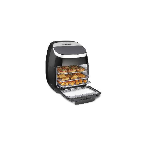 Horno y Freidora de Aire Digital Hamilton Beach P8776 | 11 Litros Color Negro  