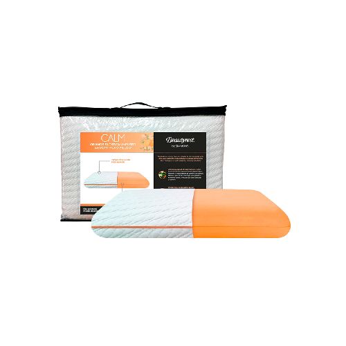 Almohada Simmons Calm Oracle Memory Foam P8894 | 60 x 40 x 15 cm Color Blanco  