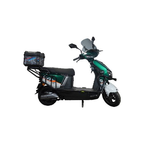 Scooter Eléctrico Dax Impact P8765 | 60 Km 1200 Watts Color Verde con Blanco  