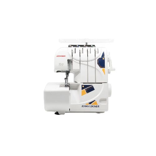 Máquina de Coser Janome Easy Jeans 793Y4 | 1500 Puntadas Overlock Color Blanco - CRECOS