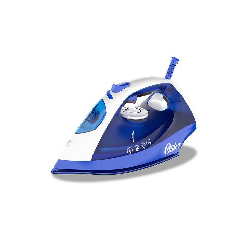 Plancha de Ropa Oster GCSTBS6003 | 1250 Watts Suela Antiadherente Color Azul - CRECOS