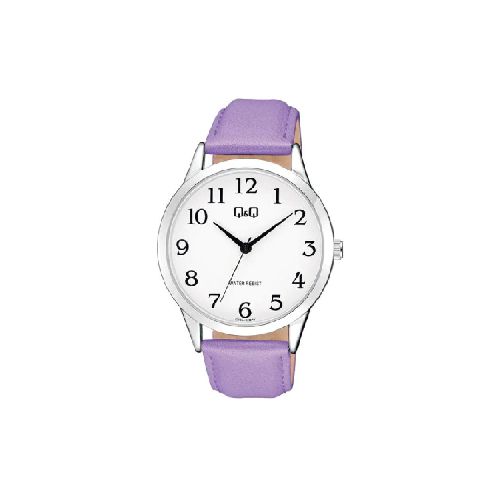 Reloj para Dama Q&Q C10A-028PY P8880 | 40 mm Resistente al Agua Color Lila  