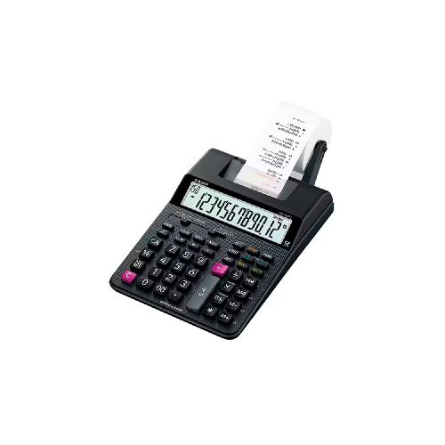 Calculadora con Impresora Casio Time P8790 | 150 Pasos Reprint Color Negro  