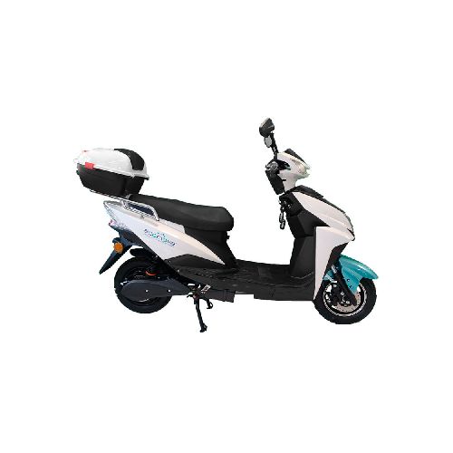 Scooter Eléctrica Ecomove Mida P8843 | 55 Km 2000 Watts 3 Velocidades Color Blanco  