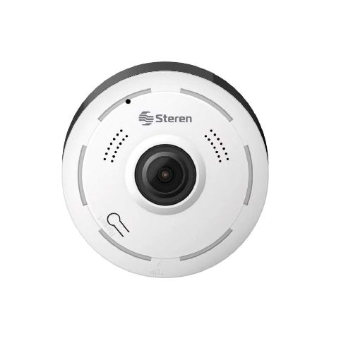 Cámara de Seguridad Steren CCTV-232 P86396 | 3MP 360° Color Blanco - CRECOS