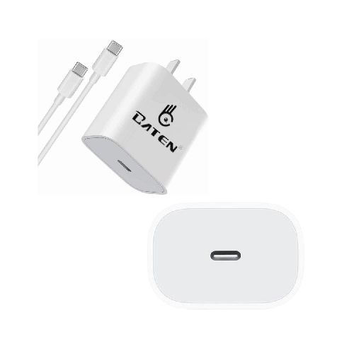 Cargador Baten BT-A30 P8822 |  20 Watts Cable Incluido USB-C Color Blanco - CRECOS