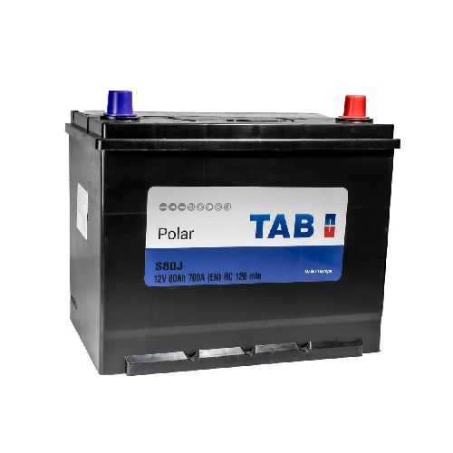 Batería Para Auto TAB  P8852 | Caja 24 12V 80Ah F(+ -) Polar S80J Cca 700  